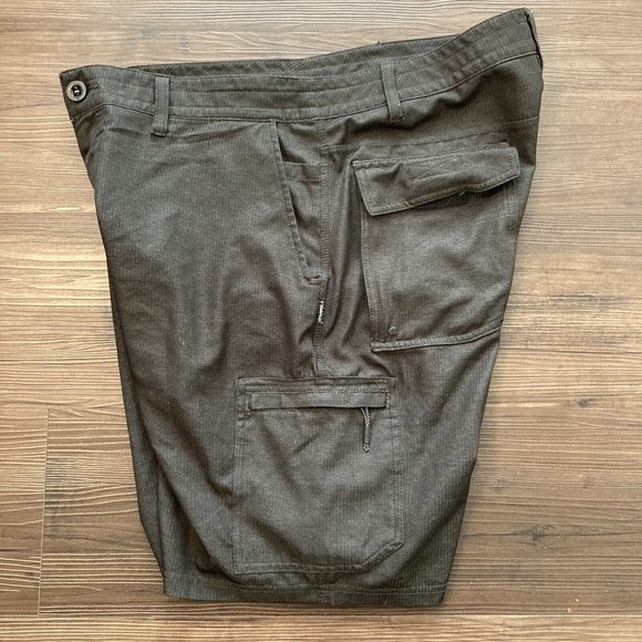O'neill Men's Classic Walking Casual Chino Shorts Size 36 Gray Cargo Pocket - Picture 11 of 12
